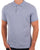 Barbour Tartan Pique Polo Shirt Sky Blue