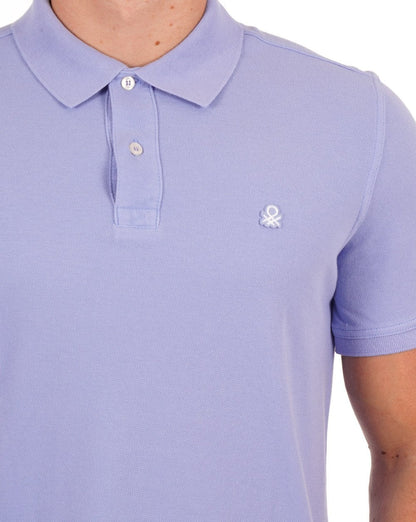 Benetton Polo Shirt Lilac