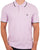 Benetton Tipped Polo Shirt Lilac