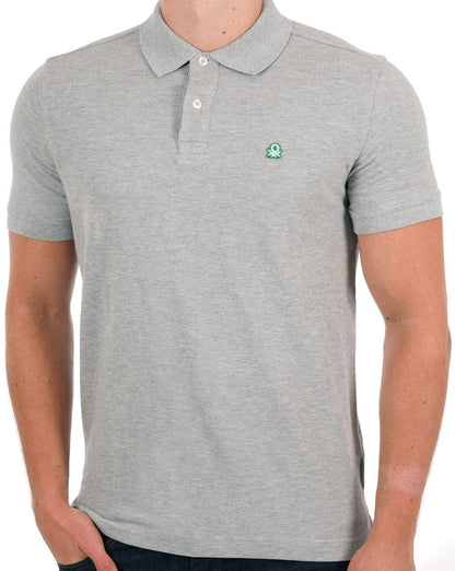 Benetton Polo Shirt Grey