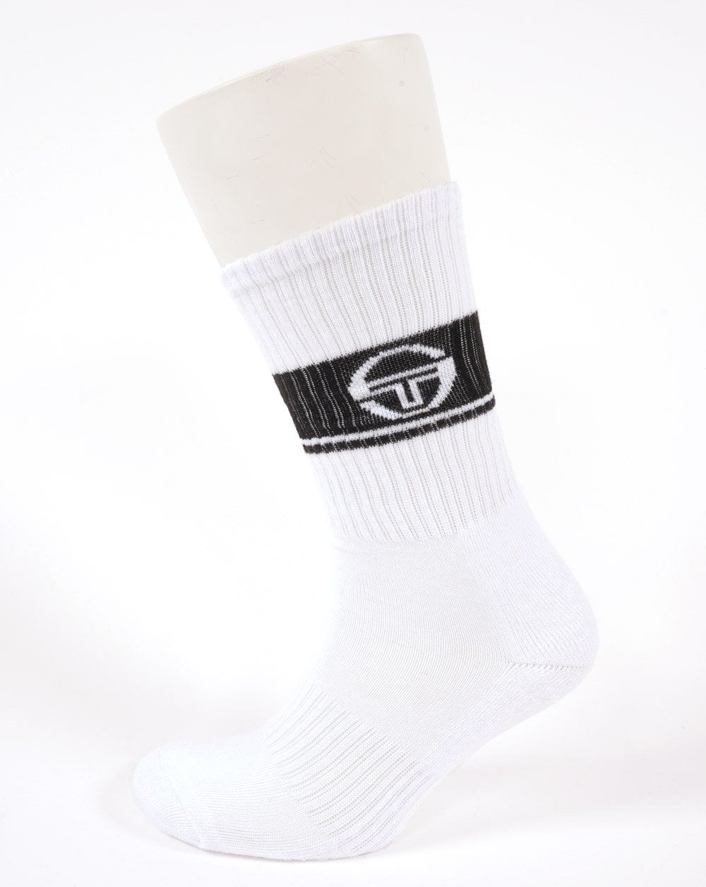 Sergio Tacchini Koos 3 Pack Socks White/Black