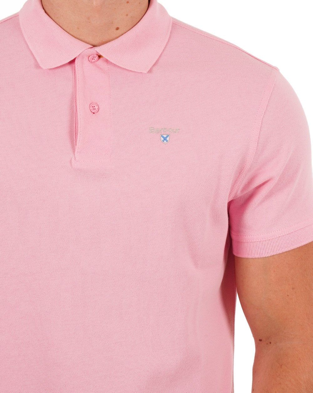 Barbour Polo Shirt Pink