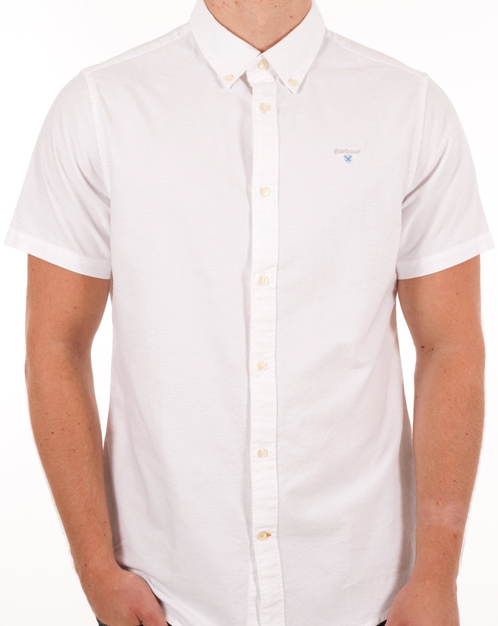 Barbour Oxtown Short Sleeve Shirt White