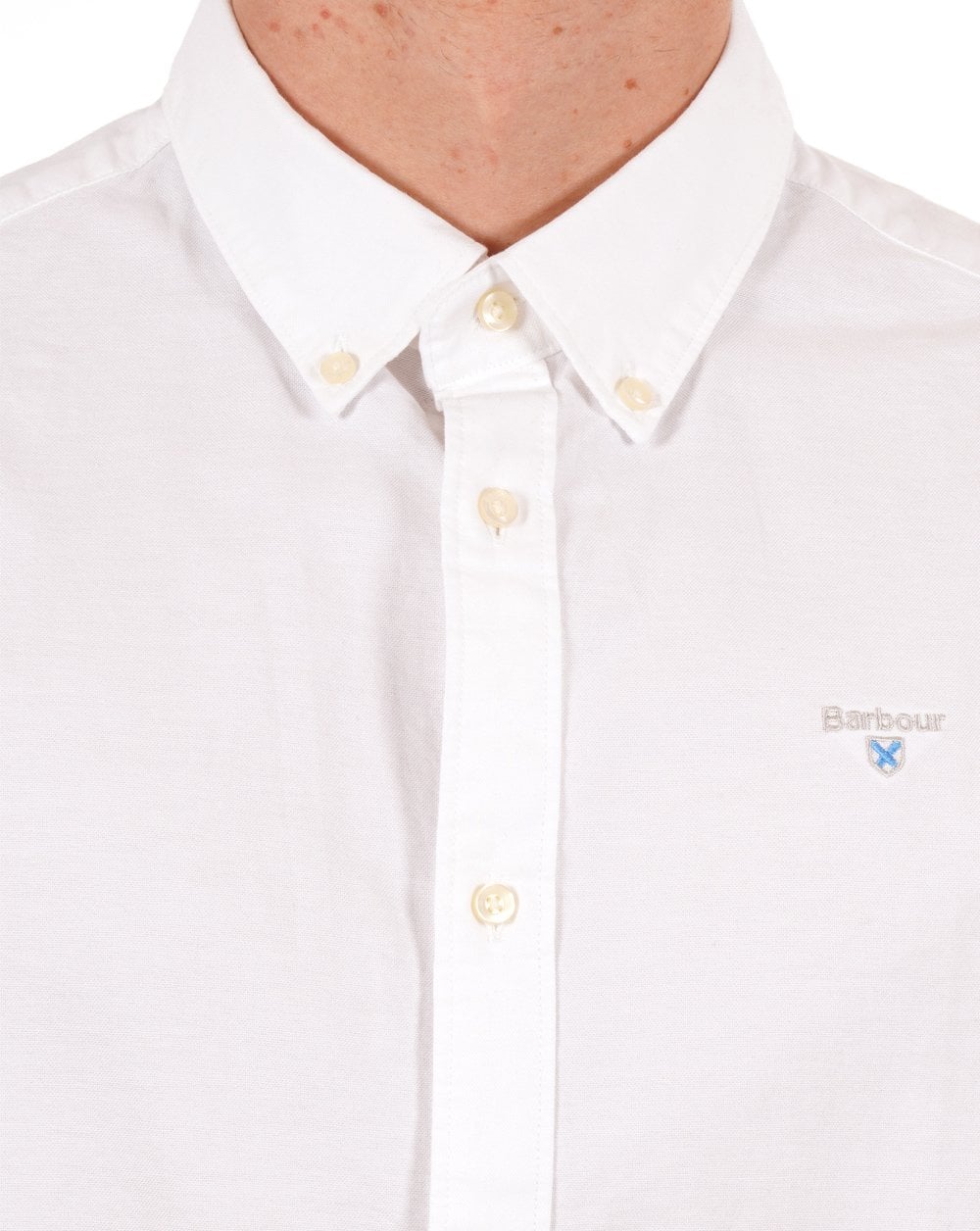 Barbour Oxtown Short Sleeve Shirt White