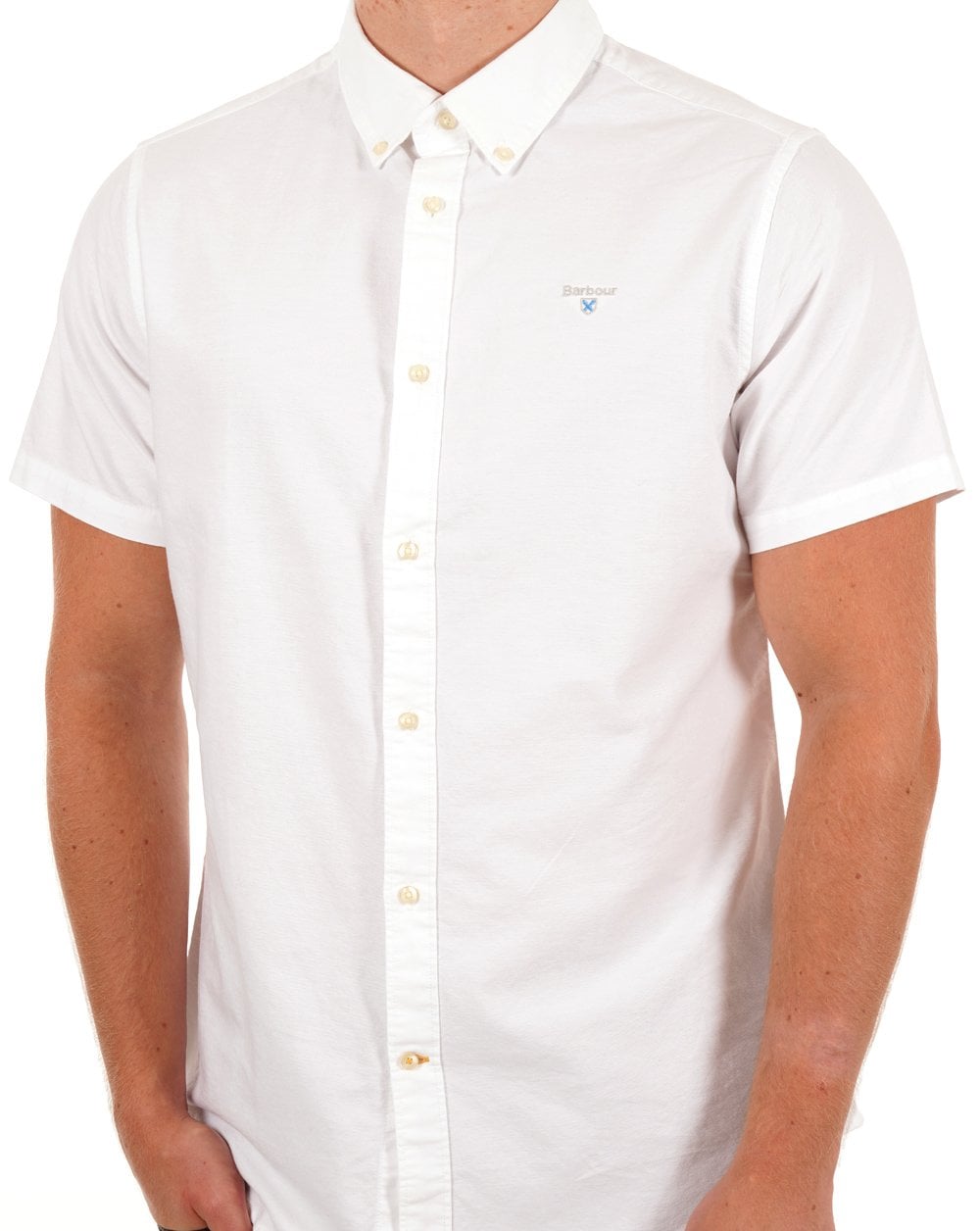 Barbour Oxtown Short Sleeve Shirt White