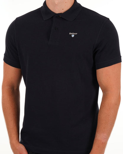 Barbour Sports Polo Navy
