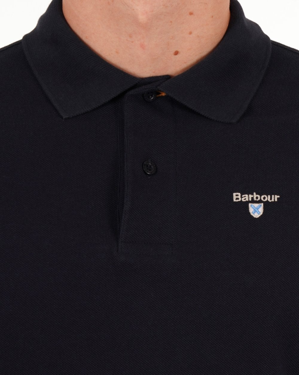 Barbour Sports Polo Navy