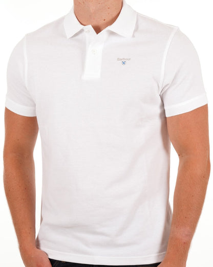 Barbour Sports Polo White