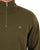 Gant Shield Half Zip Sweat Olive Green