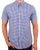 Gant Gingham SS Shirt College Blue