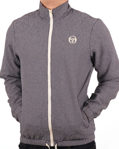 Sergio Tacchini Track Jacket Navy Gingham