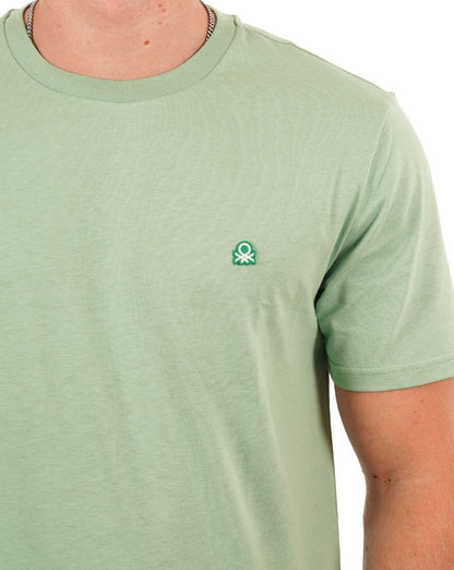 Benetton Small Logo T-shirt Mint