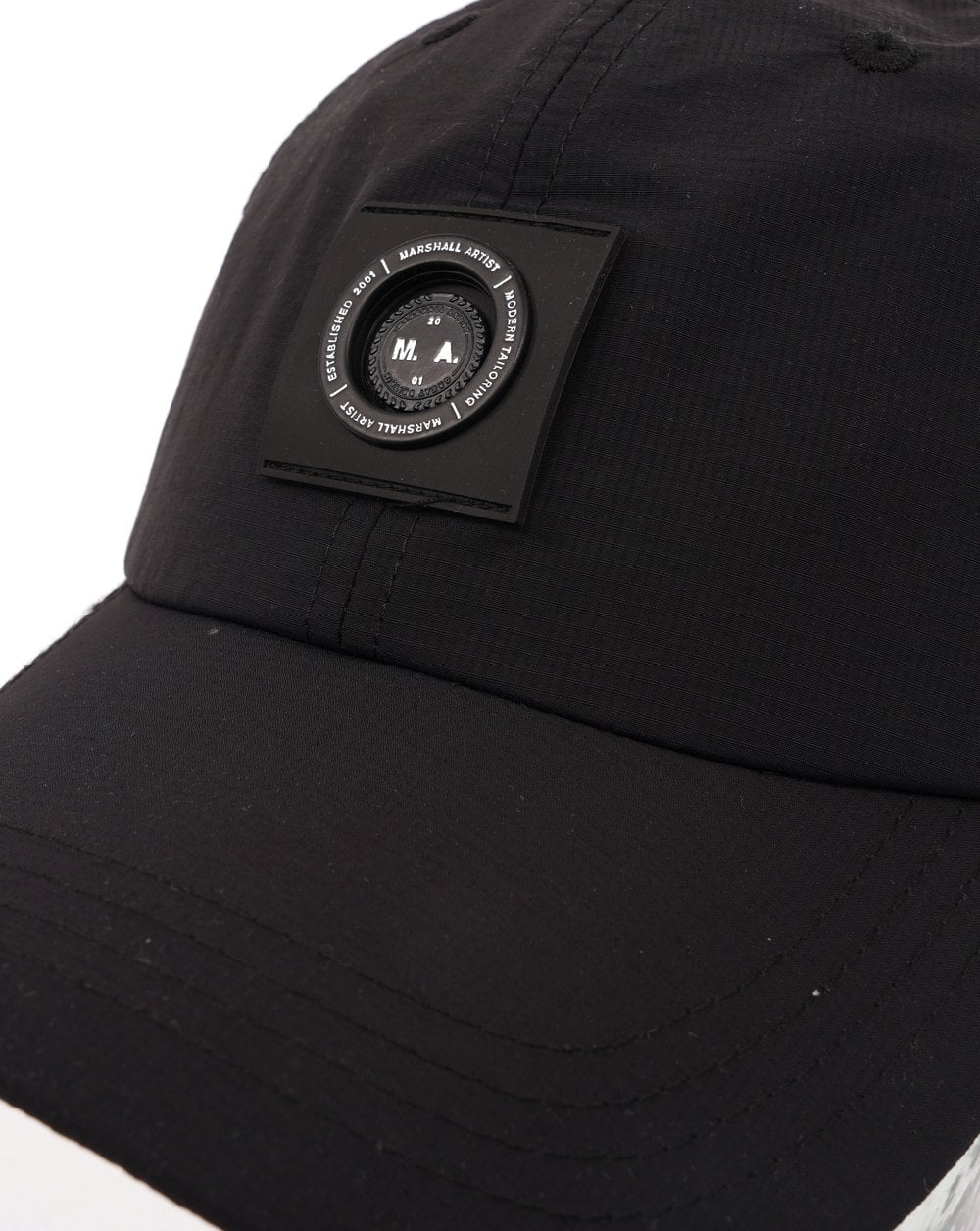 Marshall Artist Siren Nylon Ripstop Cap Black