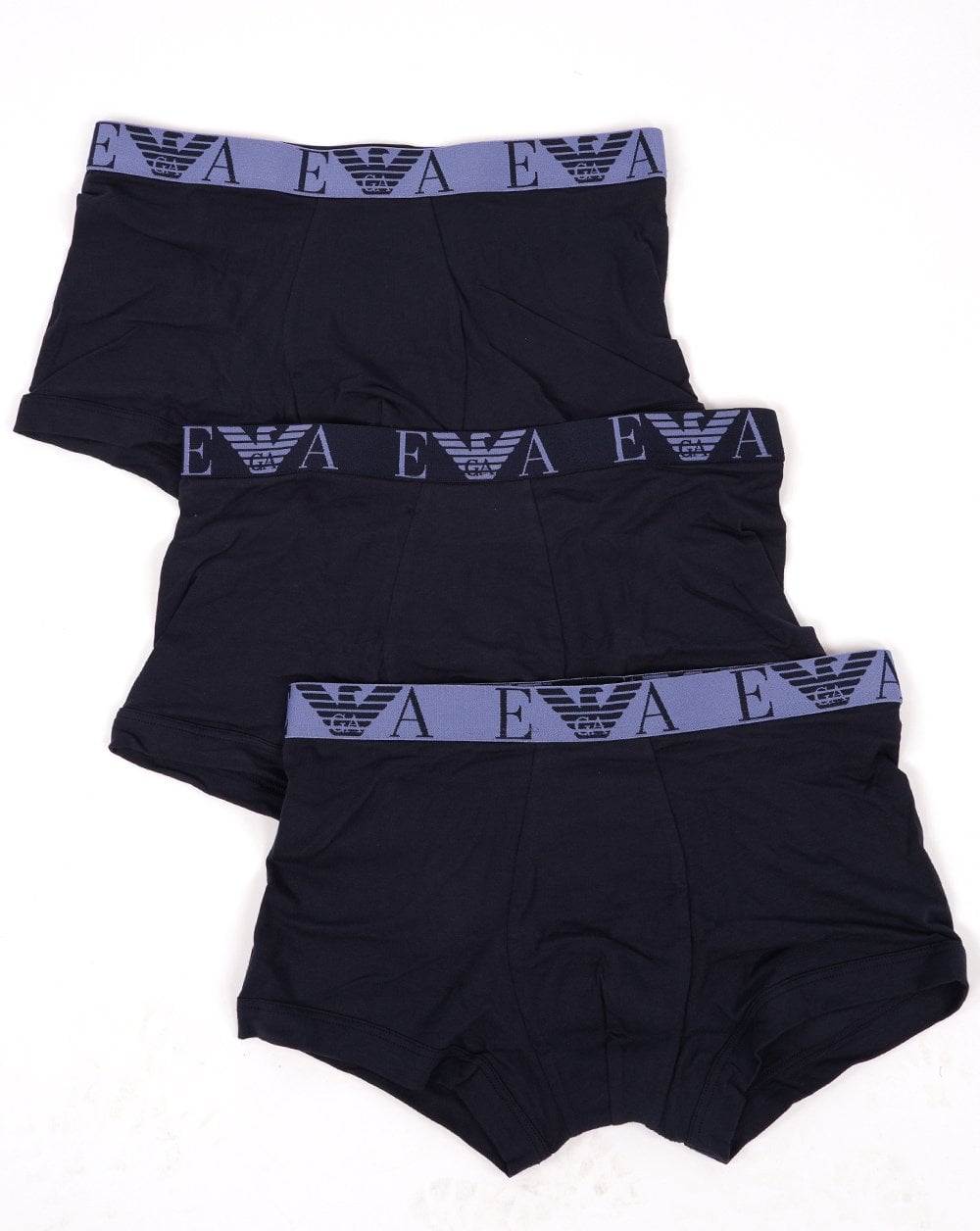 Emporio Armani 3 Pack Boxer Shorts Navy/Blue