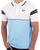 Sergio Tacchini Orion Polo Shirt White/Sky Blue