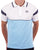 Sergio Tacchini Orion Polo Shirt White/Sky Blue