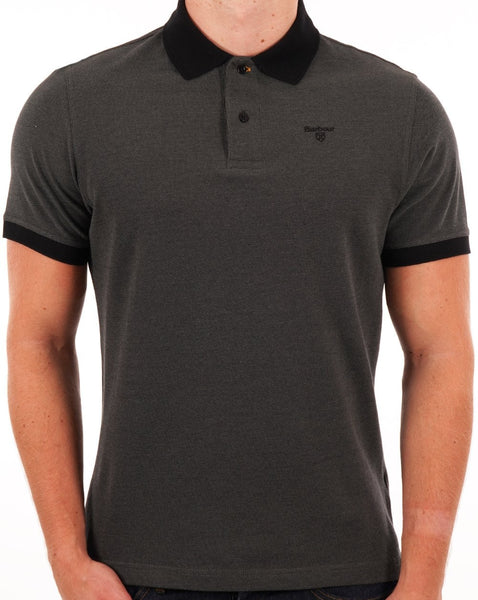 Barbour Sports Mix Polo Black