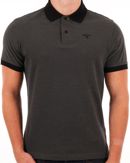 Barbour Sports Mix Polo Black