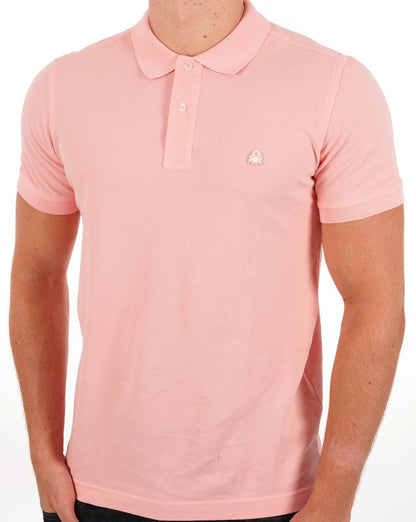 Benetton Polo Shirt Coral