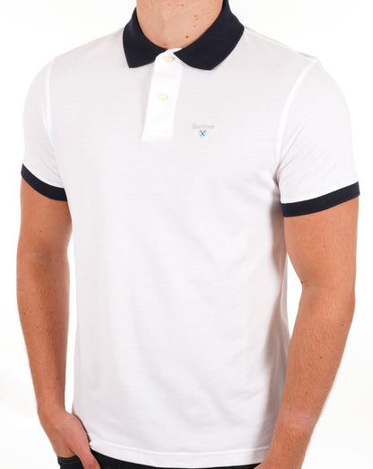Barbour Lynton Polo White