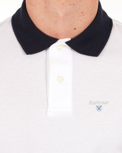 Barbour Lynton Polo White
