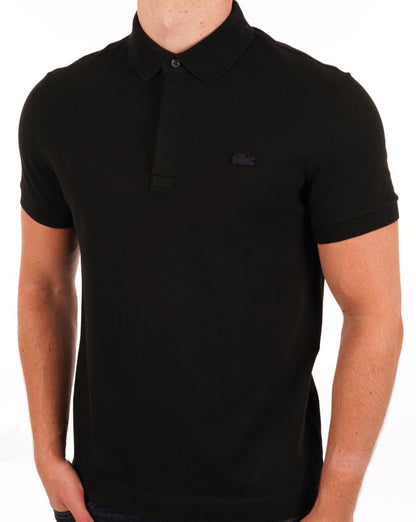 Lacoste Tonal Polo Shirt Black
