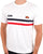 Ellesse Two Stripe T Shirt White