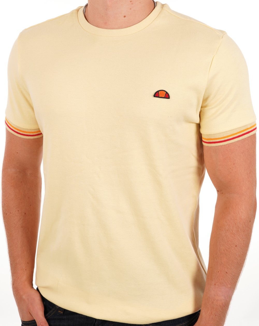 Ellesse Kings T Shirt Light Yellow