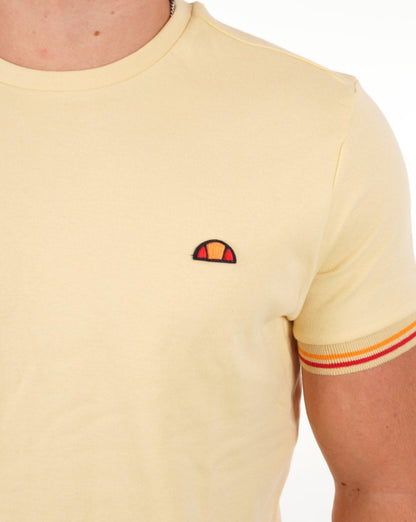 Ellesse Kings T Shirt Light Yellow