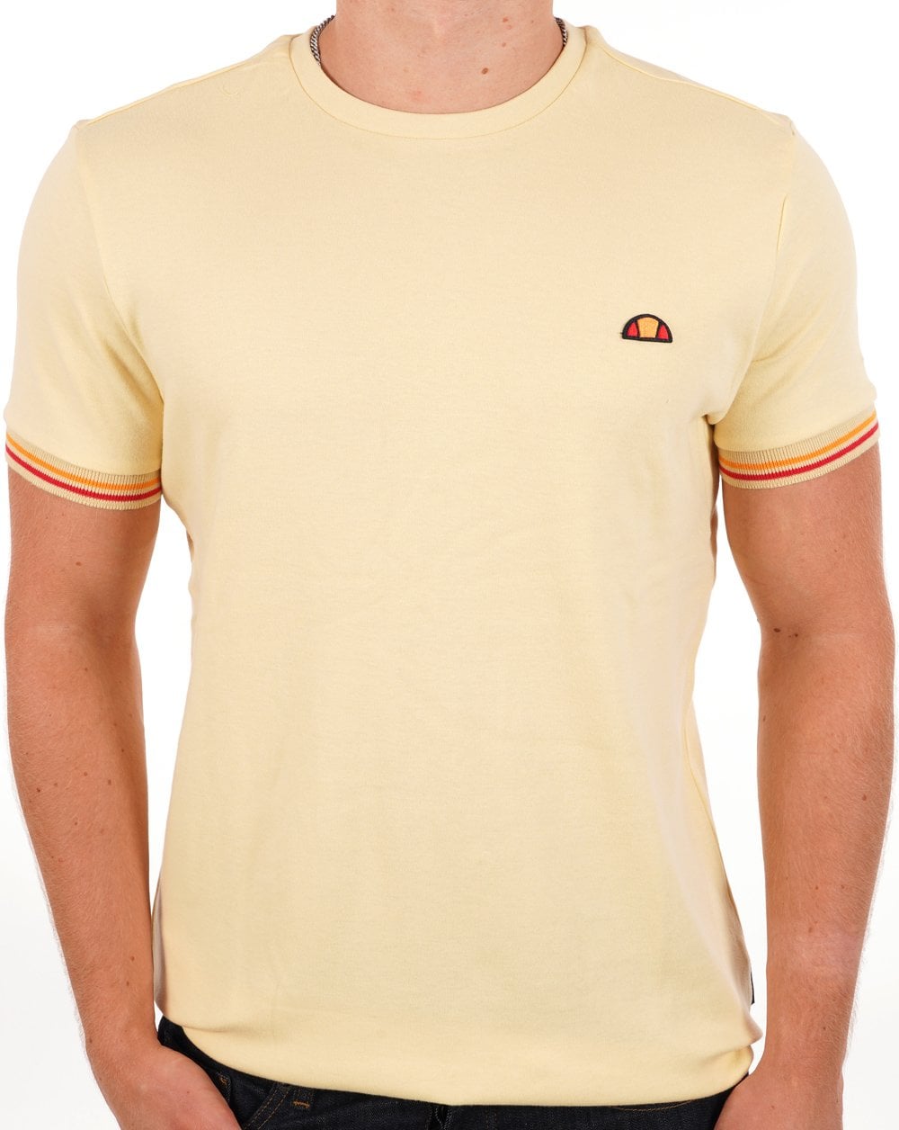 Ellesse Kings T Shirt Light Yellow