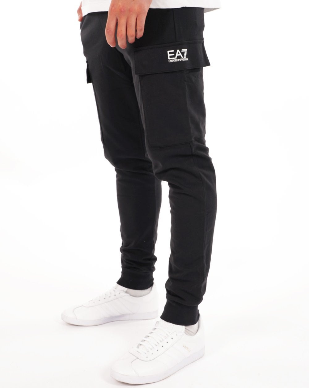 EA7 Emporio Armani Cotton Cargo Pant Navy Blue