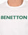 Benetton Logo T-shirt White/Green