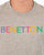 Benetton Long Sleeve Logo T-shirt Grey