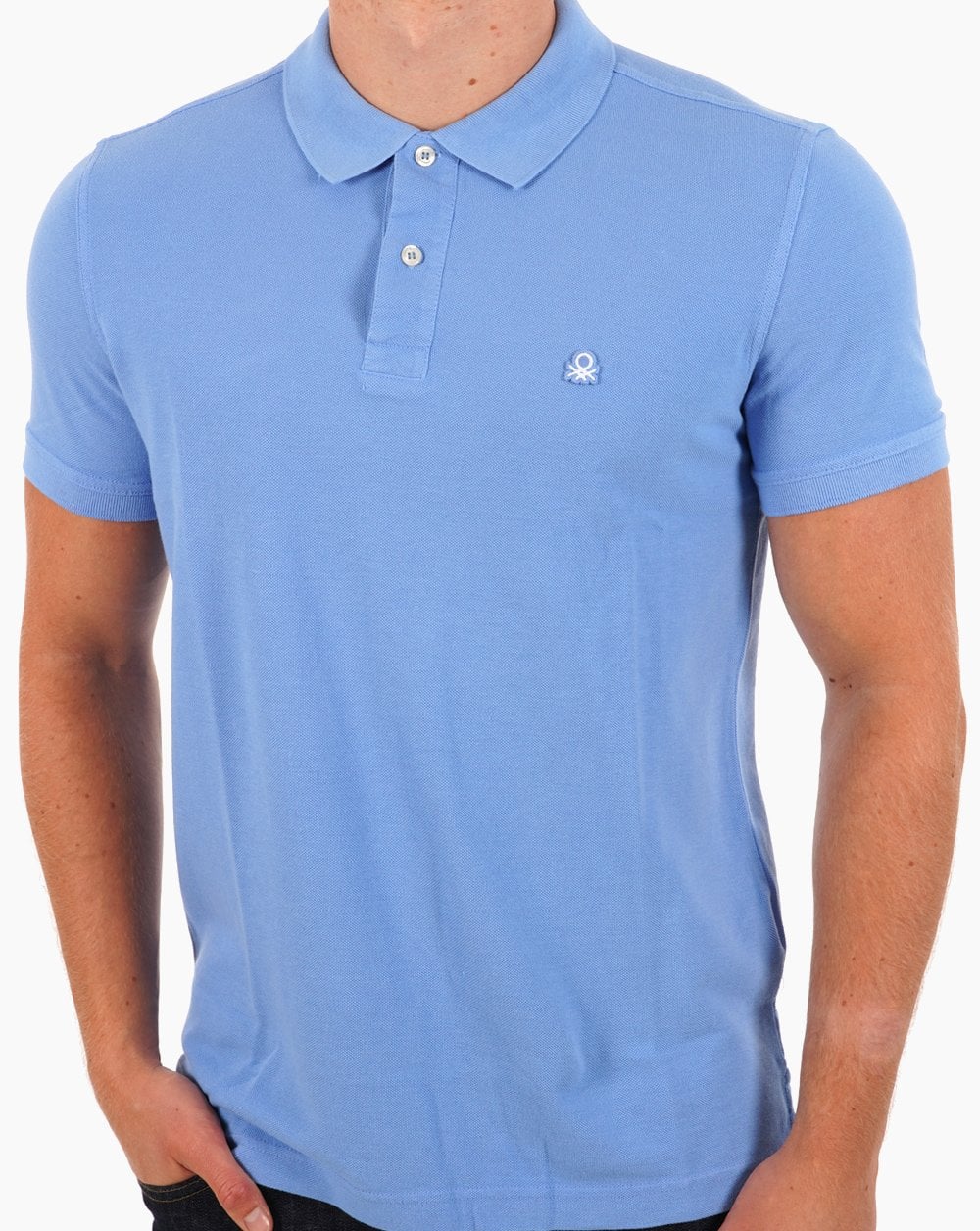 Benetton Polo Shirt Ocean