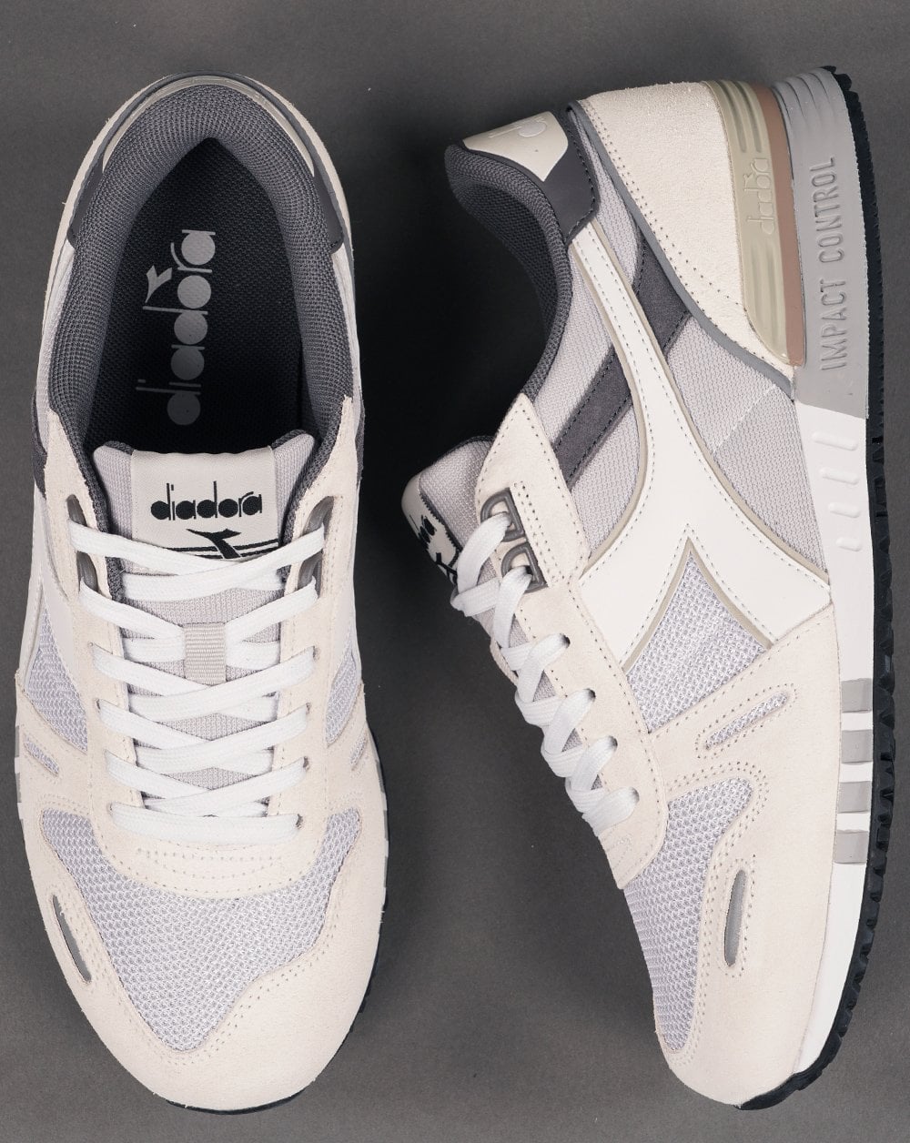 Diadora Titan Trainer Grey/Whisper White