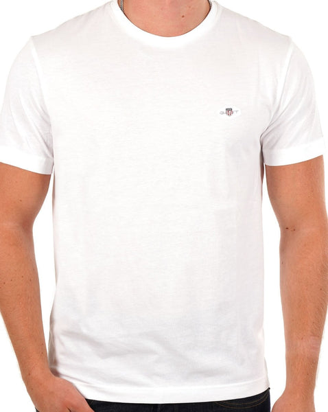 Gant Shield T Shirt White