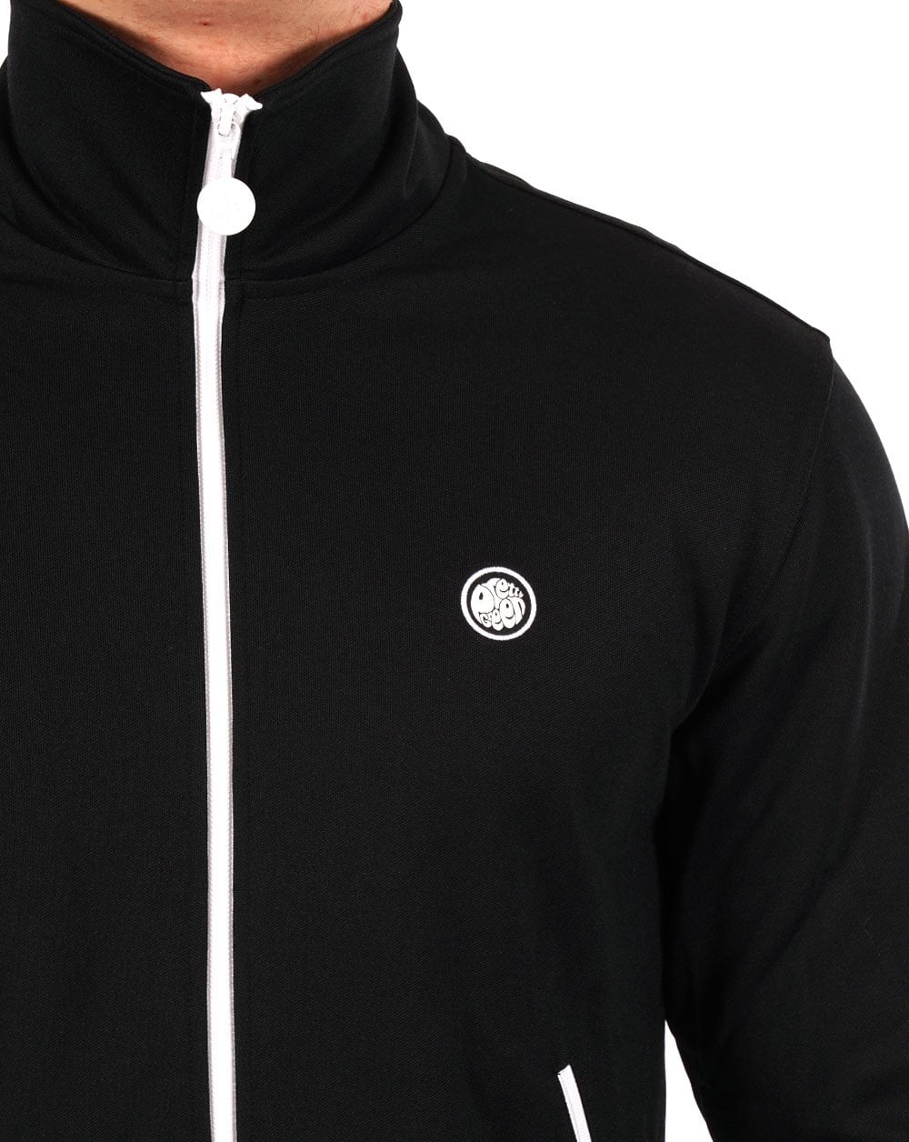 Pretty Green Boston Track Top Black