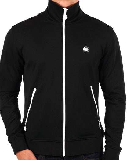 Pretty Green Boston Track Top Black