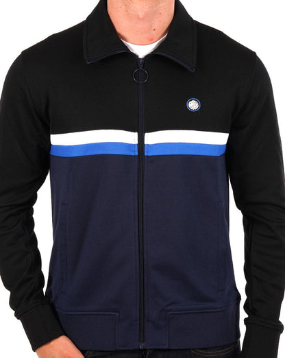 Pretty Green Hollen Track Top Black