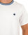Pretty Green Hollen Rib Stripe T-shirt White