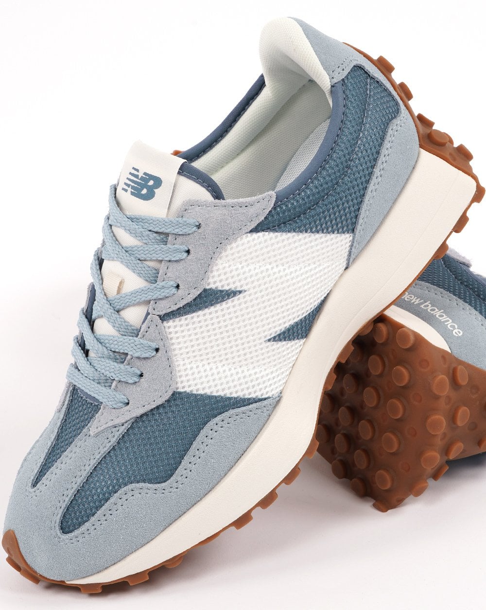 New Balance 327 Trainer Blue/White