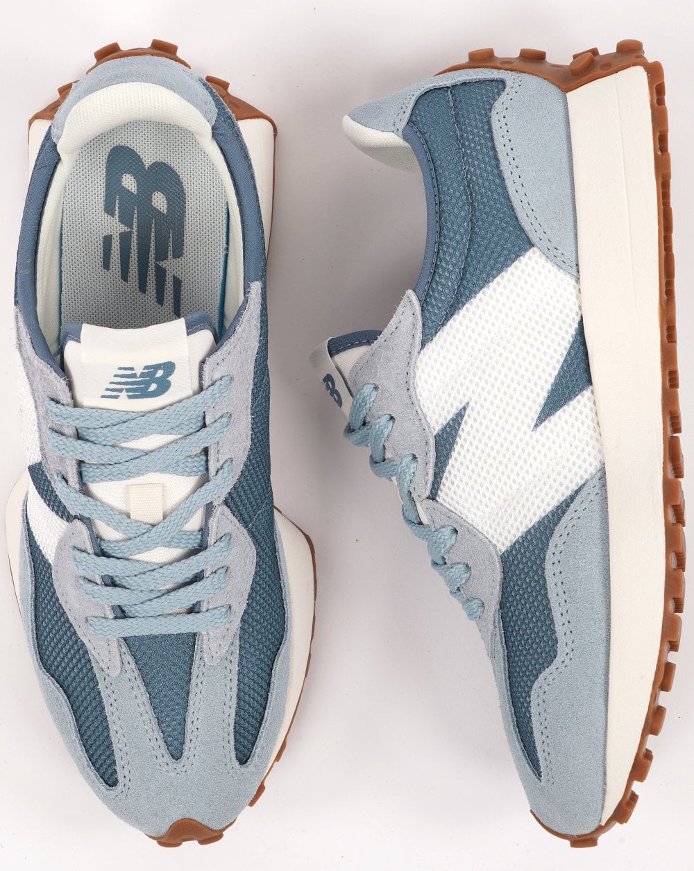 New Balance 327 Trainer Blue/White