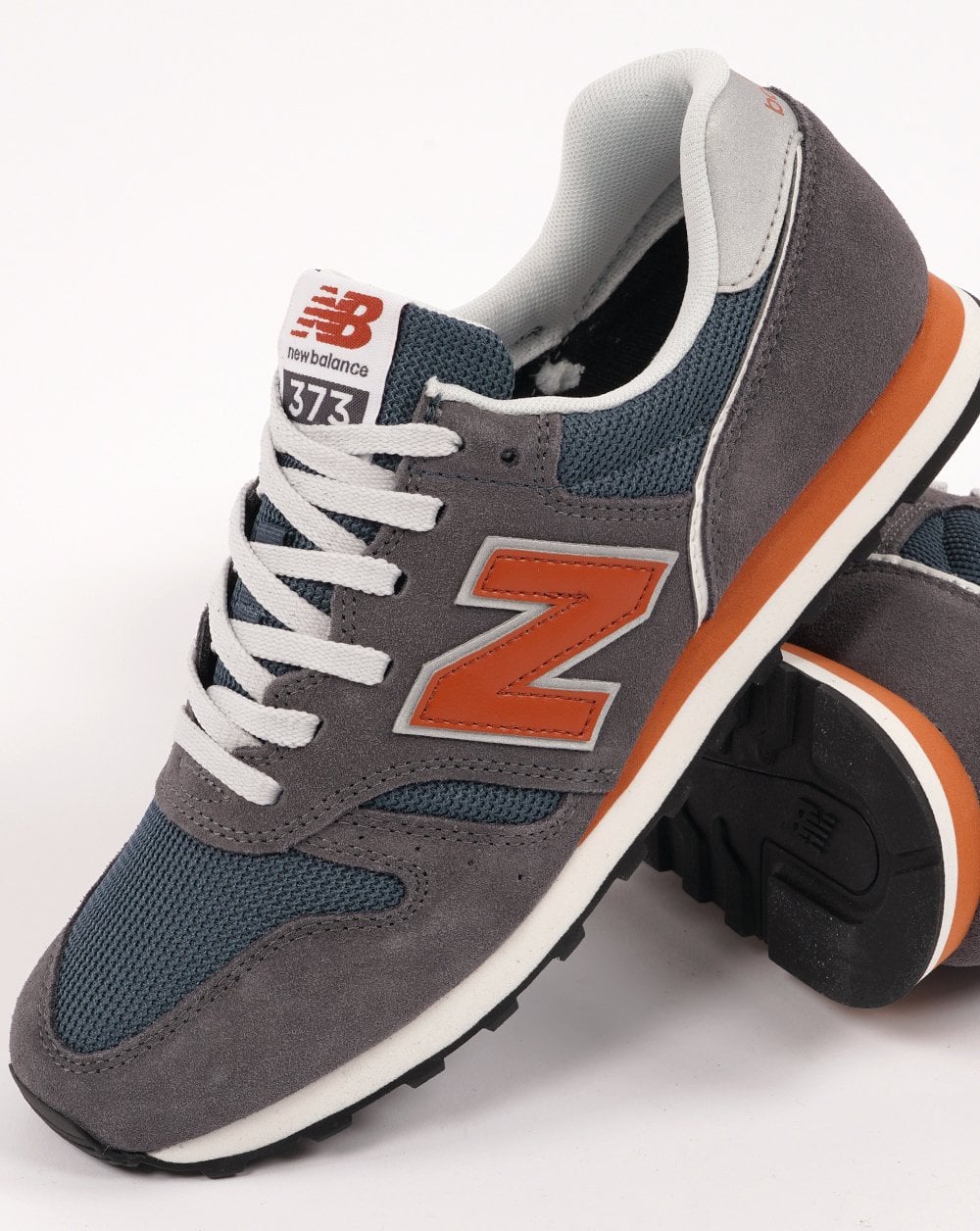 New Balance New Balance 373 Trainer Dark Grey/Orange