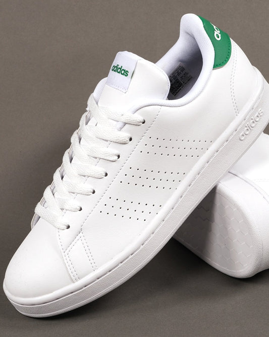 adidas Adidas Advantage Trainers White Green