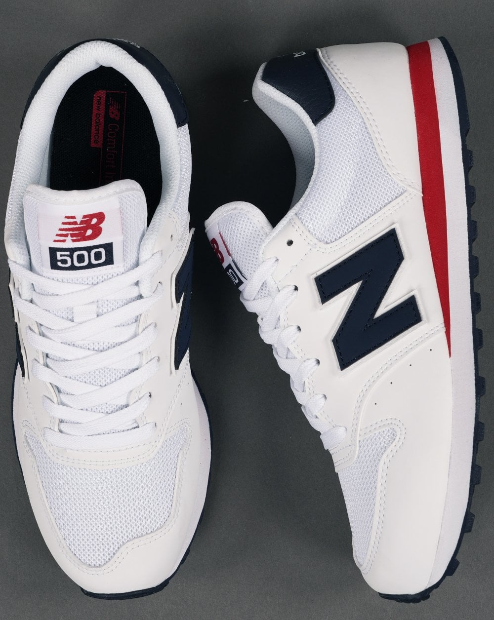 New Balance 500 Trainer White