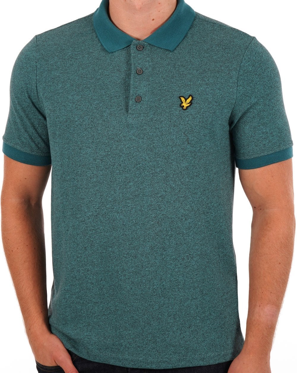 Lyle & Scott Marl Polo Alpine Sky