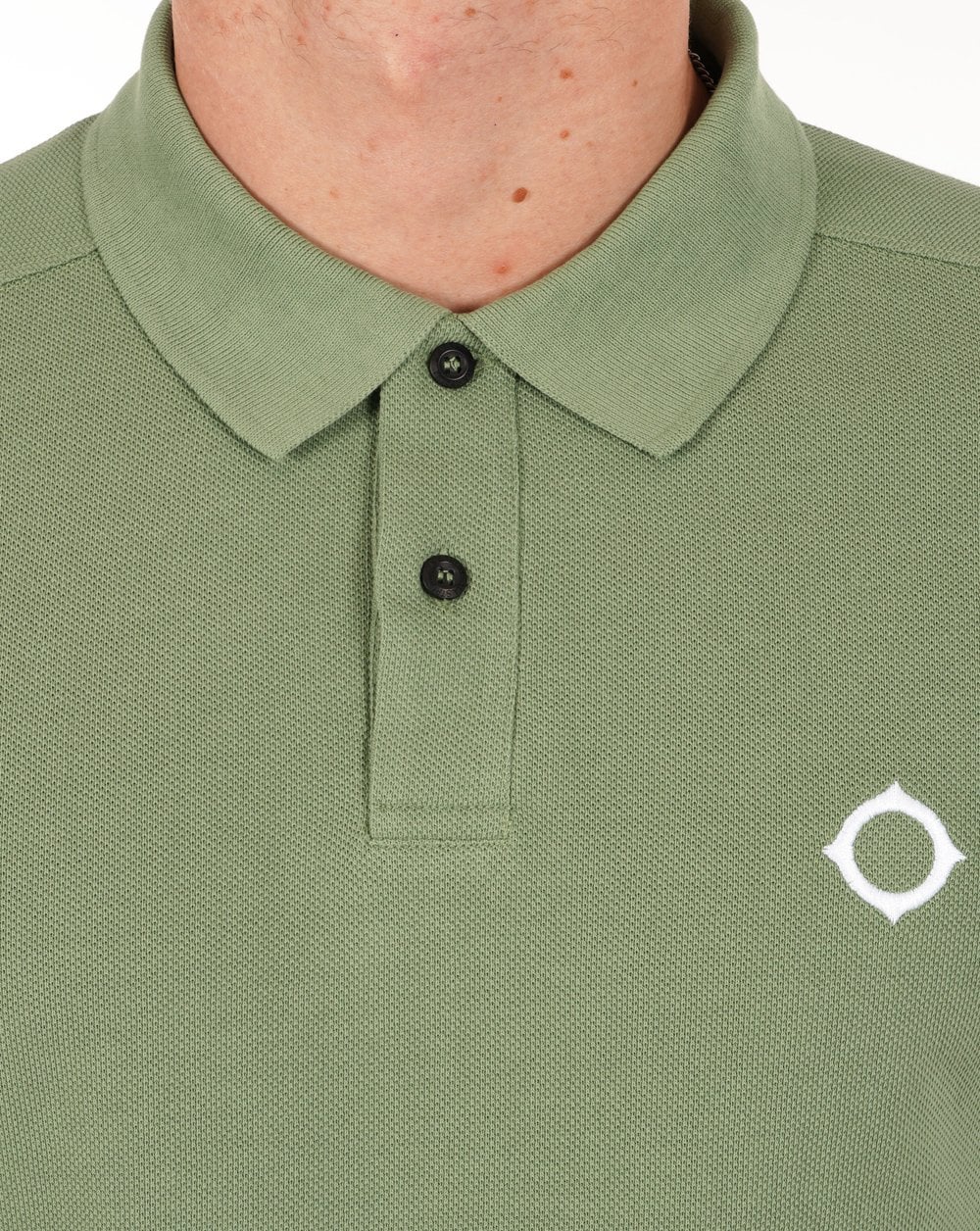 Ma.strum Pique Polo Forest Green
