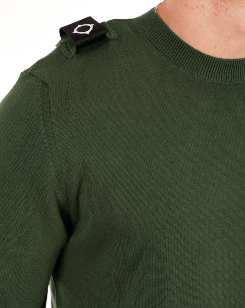Ma.strum Crew Neck Knit Dark Green