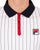 Fila Vintage Mk1 Pro Twin Badges Polo White
