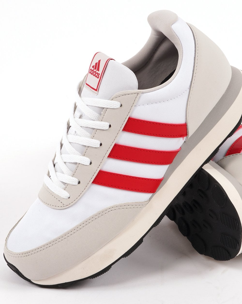 Adidas Run 60s Trainers White Red